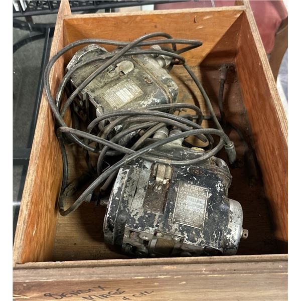 2 Bendix Magnetos