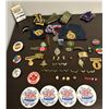 Image 1 : Canadian Military Dress Hat Badges, Pins & Assorted Items