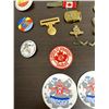Image 2 : Canadian Military Dress Hat Badges, Pins & Assorted Items