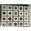 Image 5 : 3 Sheets of Foreign Coins