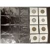 Image 9 : 4 Sheets of Foreign Coins