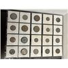 Image 3 : 3 Sheets of Foreign Coins