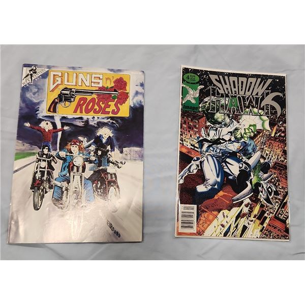 Image Comics Shadow Hawk and Guns N Roses