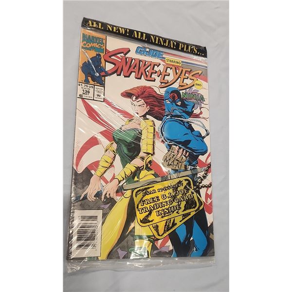 Unopened Marvel Comics GI Joe Snake Eyes & Ninja Force