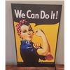 Image 1 : Rosie the Riveter Canvas Print