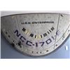 Image 1 : STAR TREK NEMESIS USS ENTERPRISE SCREEN MATCHED BATTLE DAMAGED SCALE MODEL USED IN COLLISION