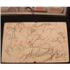 Image 1 : WILT CHAMBERLAIN CHARLTON HESTON JAMES ARNESS RON ELI DENNIS WEAVER CATHY CROSBY SIGNED TICKET
