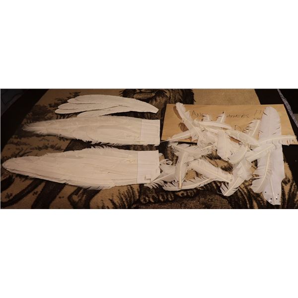 X-MEN III: THE LAST STAND ARCHANGEL PROTOTYPE CHILD WINGS AND LOOSE FEATHERS SUPER HERO