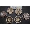 Image 3 : ZZ ANTIQUE FILMING MINIATURE METAL RIMS LOT OF 6