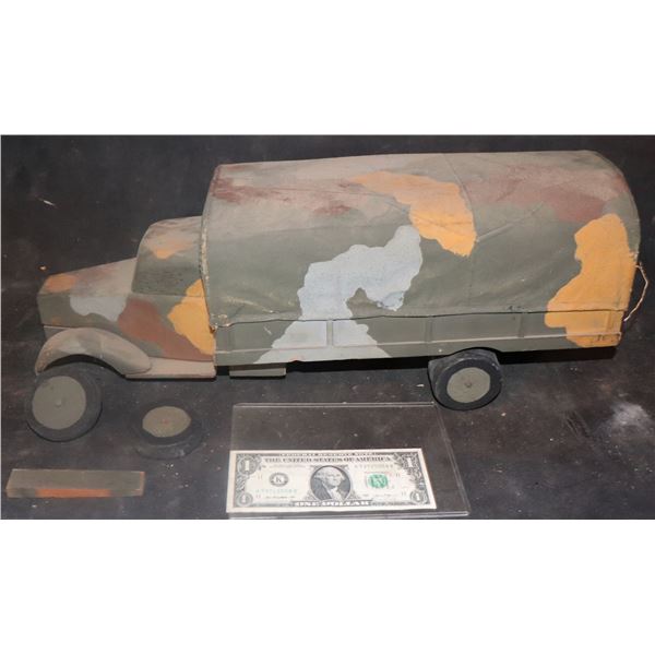 ZZ PASSAGE TO MARSEILLE MILITARY TRUCK WWII ANTIQUE FILMING MINIATURE 1