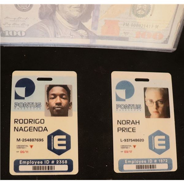 UNDERWATER PONTAS ENDEAVORS ID BADGE LOT OF 2