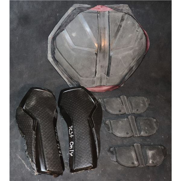 SUPER GIRL MARTIAN MANHUNTER AND MANCHESTER BLACK ARMOR LOT SUPER HERO