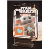 Image 1 : STAR WARS THE MANDALORIAN GROGU BITTEN COOKIE SCREEN USED IN NICE DISPLAY