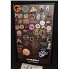 Image 2 : STAR WARS FILMS & TV SERIES 26 YEAR CAST & CREW PIN LOT OF 4 A