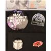Image 1 : STAR WARS FILMS & TV SERIES 26 YEAR CAST & CREW PIN LOT OF 4 F