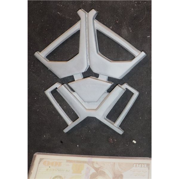 CAPTAIN AMERICA THE WINTER SOLDIER METAL BACK HARNESS SUPER HERO