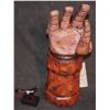 Image 3 : HELLBOY REMAKE HAND FIST OF DOOM HERO ANIMATRONIC PUPPET SCREEN MATCHED SUPER HERO