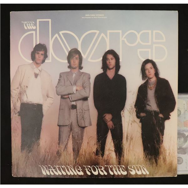 THE DOORS 1991 MOVIE WAITING FOR THE SUN LP ALBUM COVER SCREEN USED PROP FIRST TIME EVER OFFERED