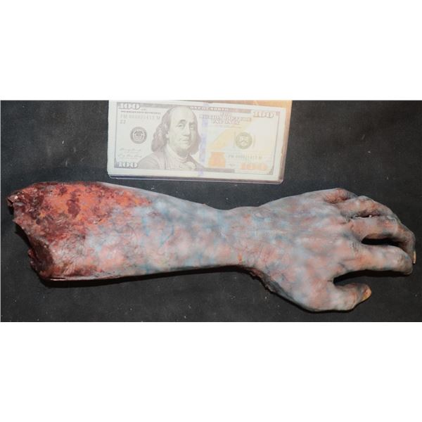 UNKNOWN SEVERED SILICONE ZOMBIE ARM WITH NAILS