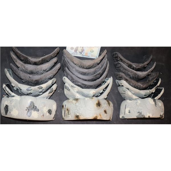 WARRIOR VISOR ALIEN ARMY FROM A GALAXY NOT SO FAR AWAY LOT OF 19