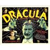 Image 1 : ZZ DRACULA 1931 HALF SHEET OLDER HEAVY STOCK REPRODUCTION