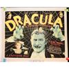 Image 2 : ZZ DRACULA 1931 HALF SHEET OLDER HEAVY STOCK REPRODUCTION