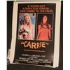 Image 1 : ZZ CARRIE ORIGINAL 1976 MOVIE POSTER
