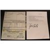 Image 1 : CHRIS FARLEY JASON PRIESTLY UNCASHED SATURDAY NIGHT LIVE SNL ROYALTY CHECK W LOA