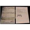 Image 1 : CHRIS FARLEY DAVID HYDE PIERCE UNCASHED SATURDAY NIGHT LIVE SNL ROYALTY CHECK W LOA!