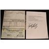 Image 1 : CHRIS FARLEY NICHOLAS CAGE UNCASHED SATURDAY NIGHT LIVE SNL ROYALTY CHECK W LOA!