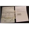 Image 1 : CHRIS FARLEY JIMMY SMITS UNCASHED SATURDAY NIGHT LIVE SNL ROYALTY CHECK W LOA