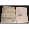 Image 1 : CHRIS FARLEY GEORGE CLOONEY UNCASHED SATURDAY NIGHT LIVE SNL ROYALTY CHECK W LOA
