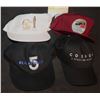 Image 1 : ZZ CAST AND CREW HATS LOT OF 4 B