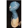 Image 2 : FEMALE BLUE ALIEN COWL AND FACE APPLIANCES ON BUST B
