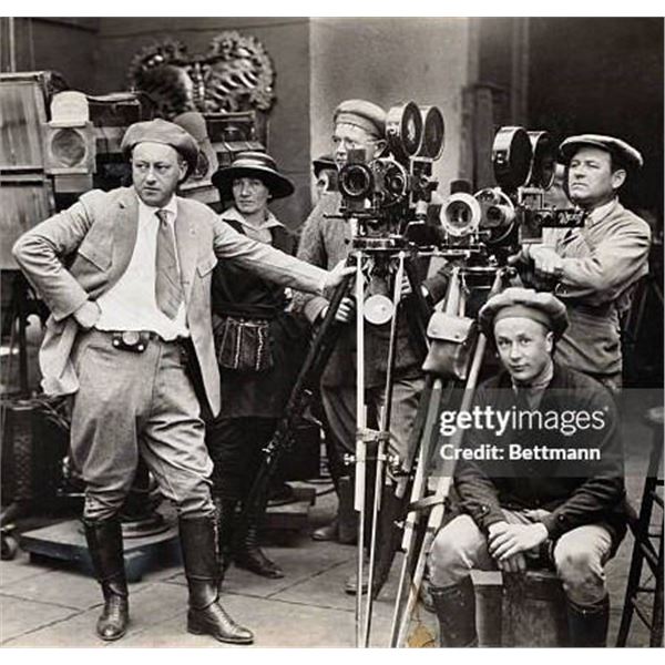 CECIL B DEMILLE A ENTIRE COLLECTION OF CHECKS, AUTOGRAPHS, STOCK AND STATIONARY