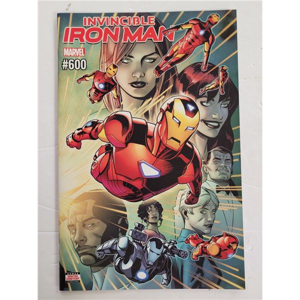 Invincible Iron Man - Marvel #600