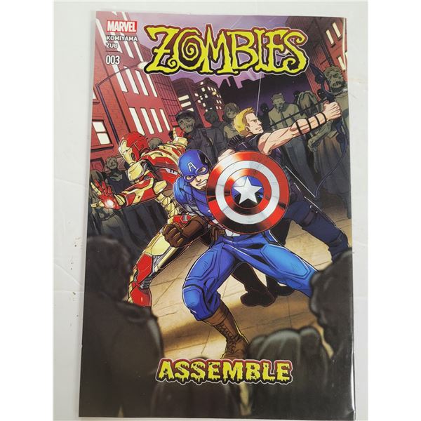 Zombies Assemble - Komiyama Zub - Marvel #003