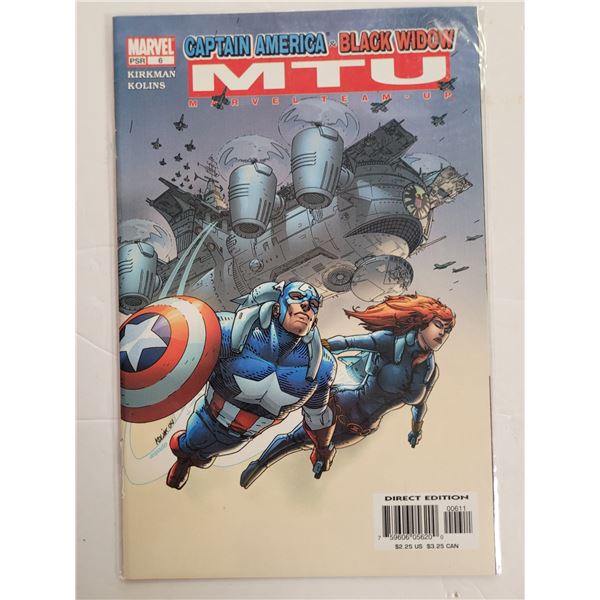 Captain America & Black Widow MTU Marvel Team-Up - Marvel #6