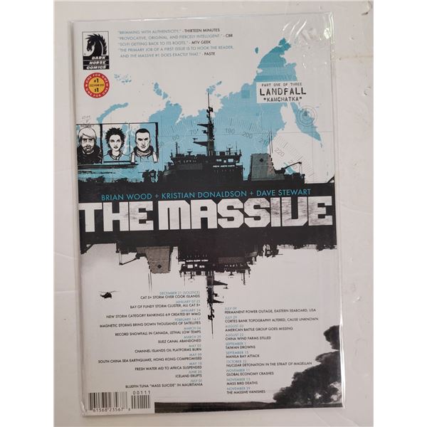 The Massive - Part One of Three Landfall - Dark Horse Comivs #1