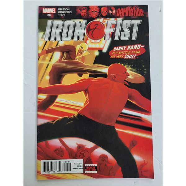 Damation Iron Fist - Marvel #80
