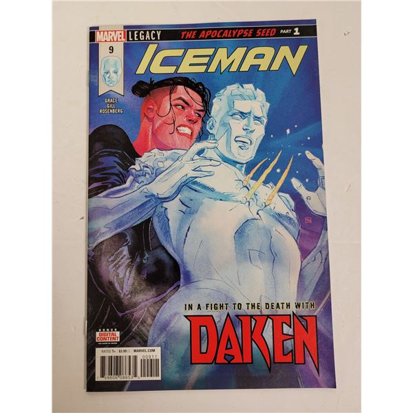 The Apocalypse Seed Part 1 - Iceman - Marvel Legacy #9