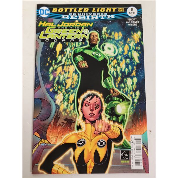 DC Universe Rebirth bottled Light Part One - HalJordan and the Green Lantern Corps - DC #8