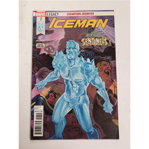Champions Reunite Iceman - MarvelLegacy #7