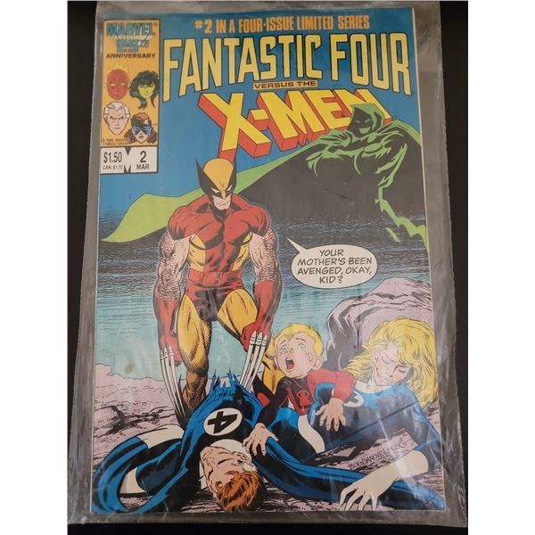 1986 Marvel Fantastic Four VS X-Men