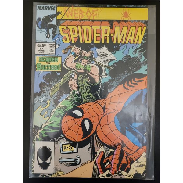 1987 Marvel Web of Spiderman