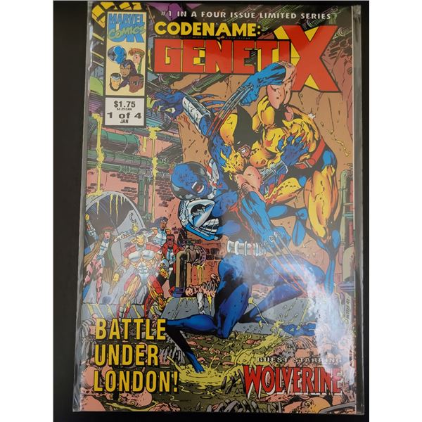 Marvel UK Comics Codename: Genetix