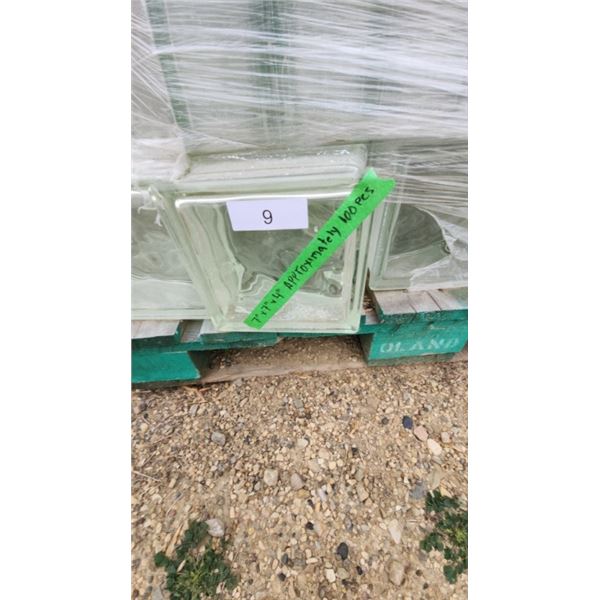 Misc Lot Of Glass Building Blocks