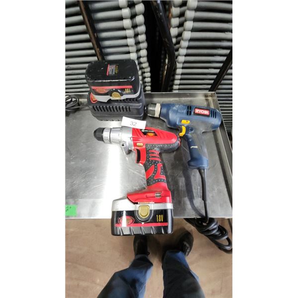 King Canada Cordless Dill Ryobi 3/8" Drill