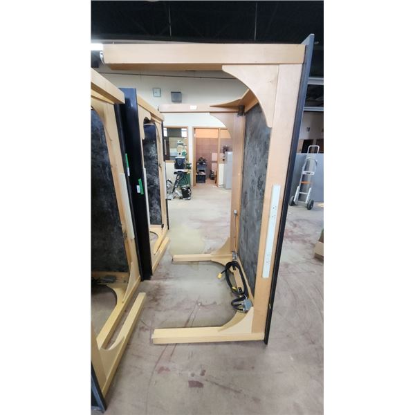 Chemical Resistant Table With Power Connection