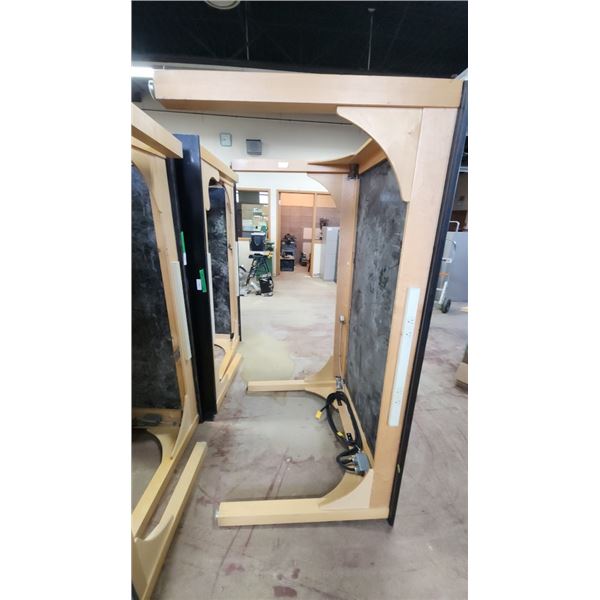 Chemical Resistant Table With Power Connection